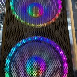 Double 15 Edison Professional 6500 Watts Bluetooth Speaker 