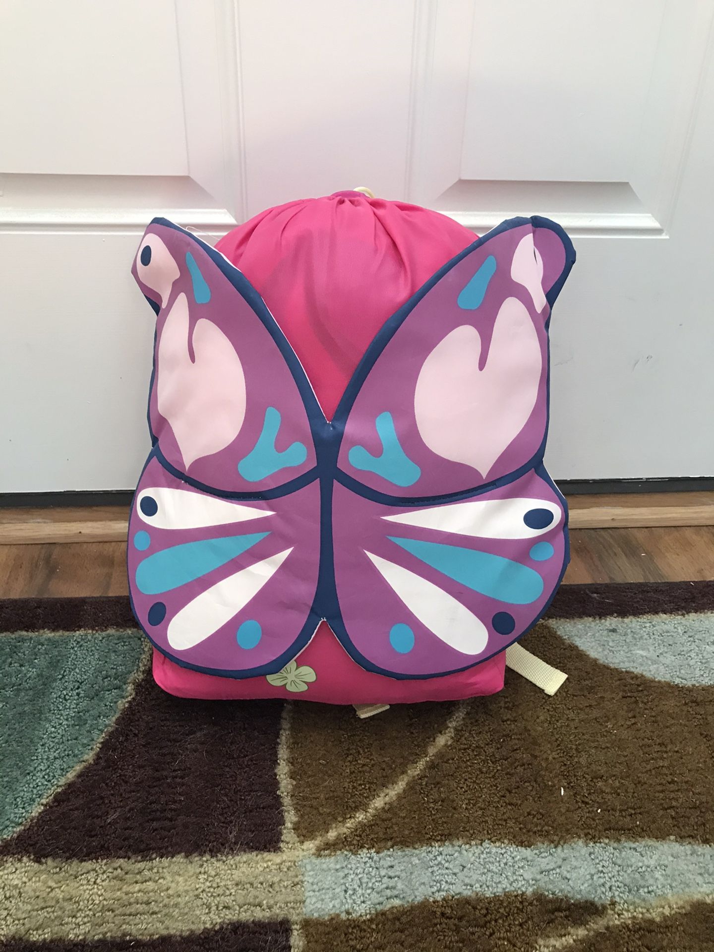 FREE: Butterfly Backpack Sleeping Bag