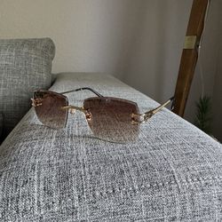 James Oro Brown Sunglasses