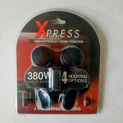 Xpress Audio 400 Watts Dome Tweeters Brand New 