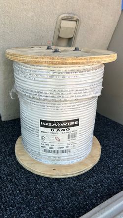 IUSA Wire 6 AWG THHN/THWN-2 500 ft Spool