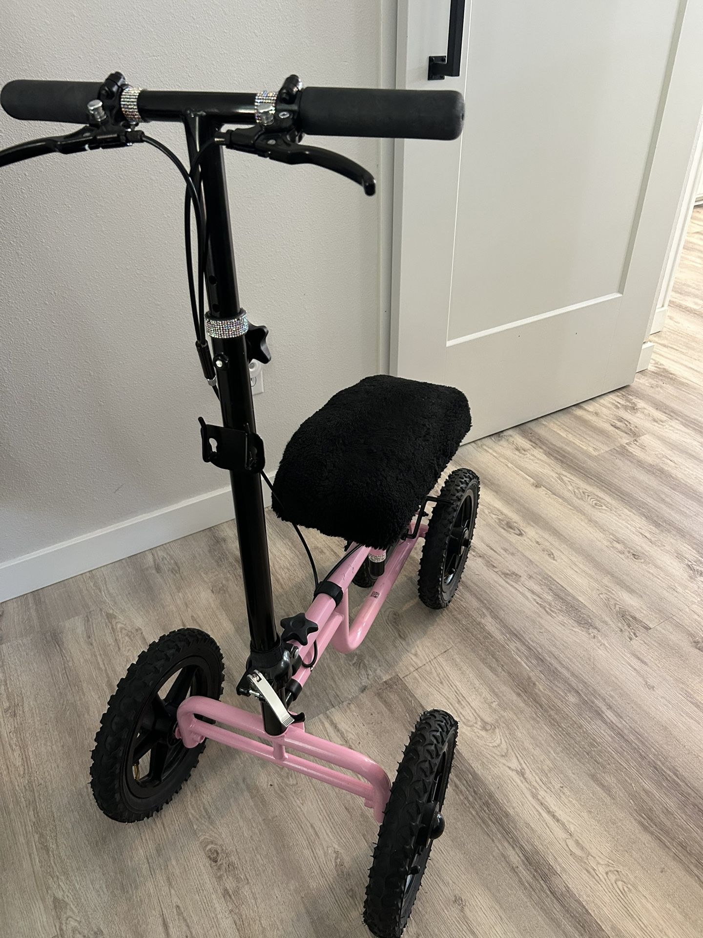 All Terrain Pink Knee Scooter