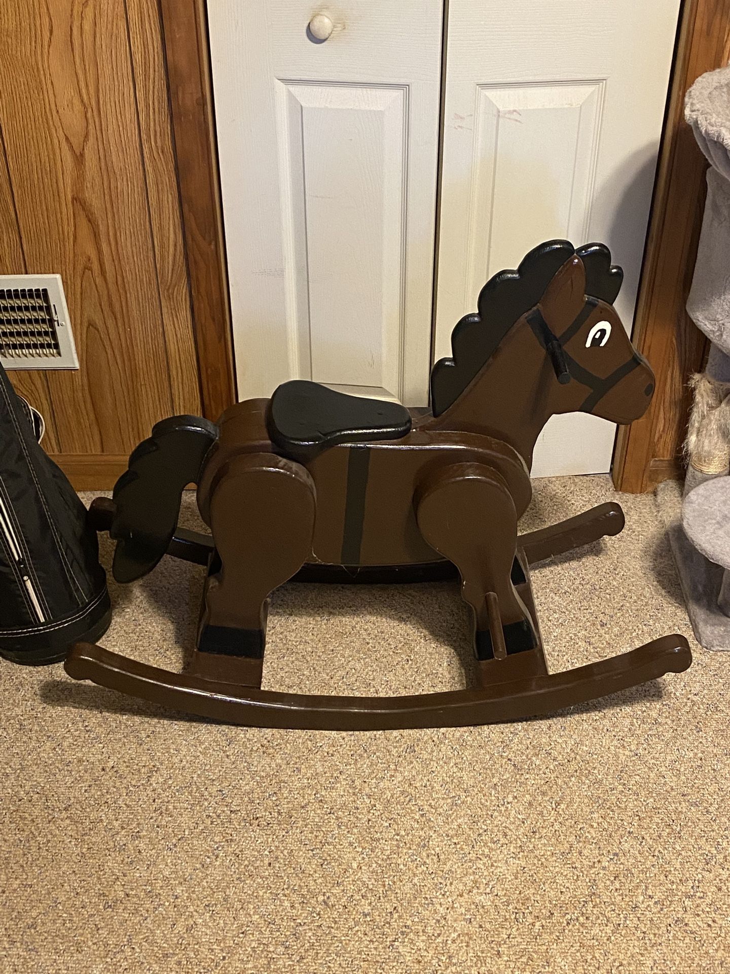 Handmade Wooden Riding Horse