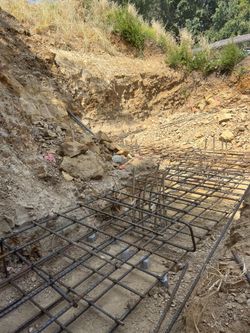 Retaining Walls Footings Rebar