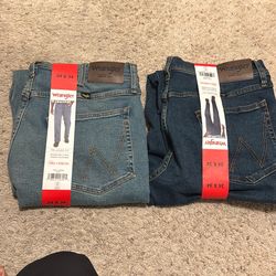 wangler straight jeans