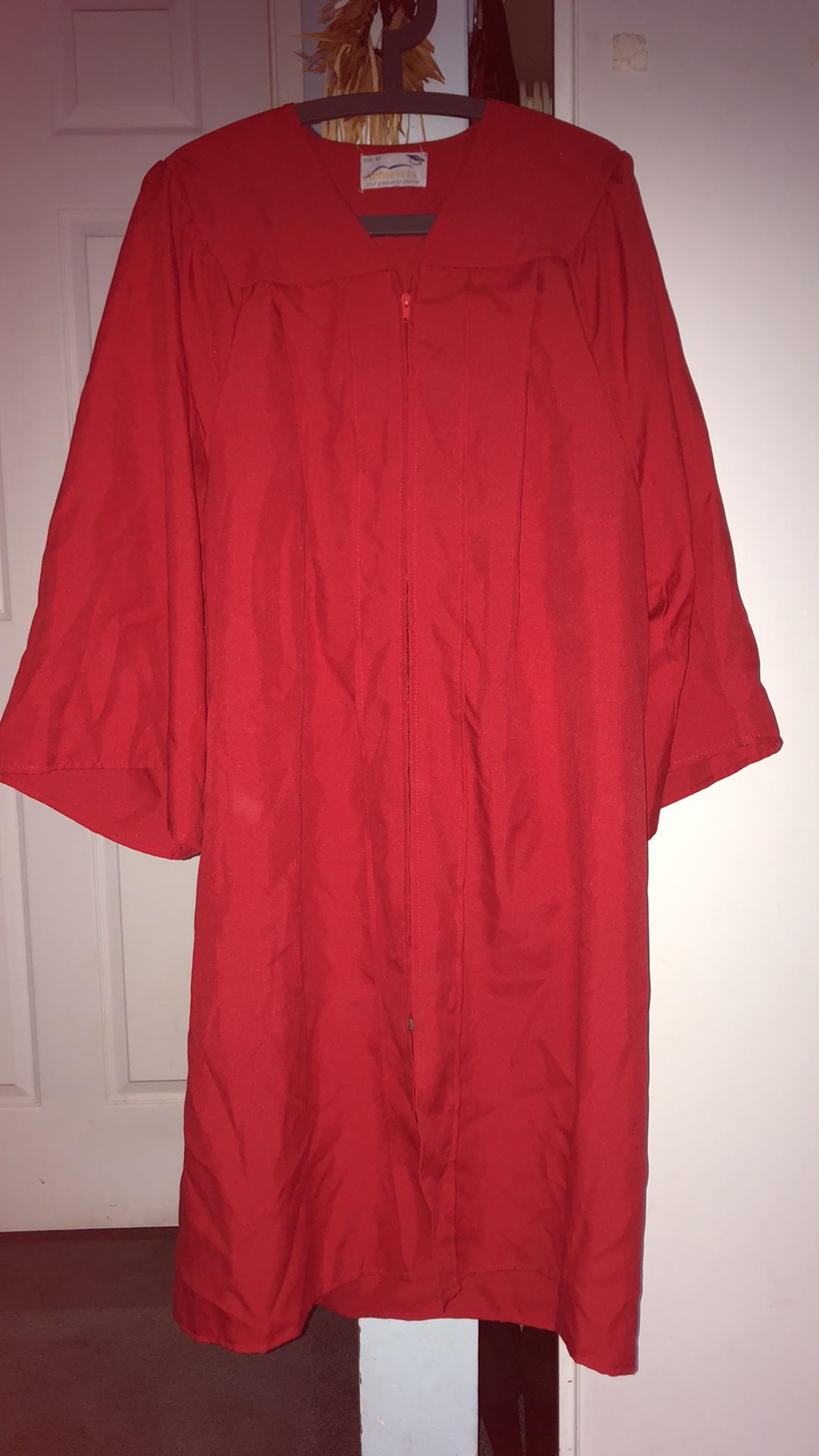 Red Graduation Gown: Fits 5’0 - 5’2 ft