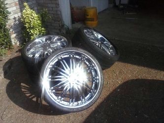 New tires clean rims