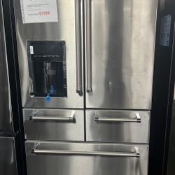 KITCHEN AID REFRIGERATOR STAINLESS STEEL 