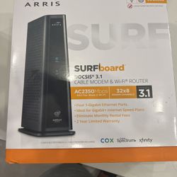 Cable Modem & Wi-fi Router 