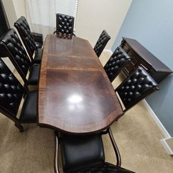 Formal Dining Table And Buffet