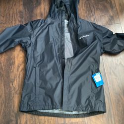 Columbia Rain Jacket Large
