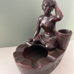 Vintage Ceramic Ashtray Rare