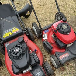 Start stall Mowers 
