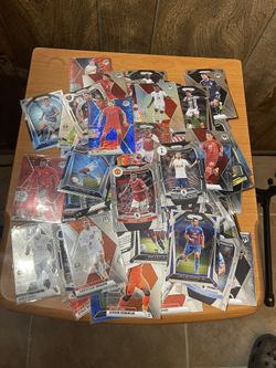 Lot of soccer cards Premier League and Nation