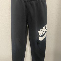 Nike Boys Black Jogger Pants, L Size 7
