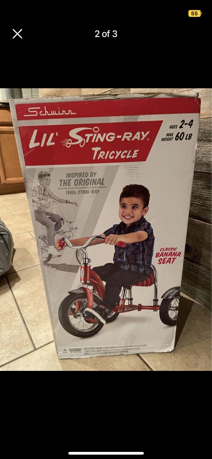 Vintage Schwinn Lil Stingray Schwinn Tricycle Banana Seat Vintage