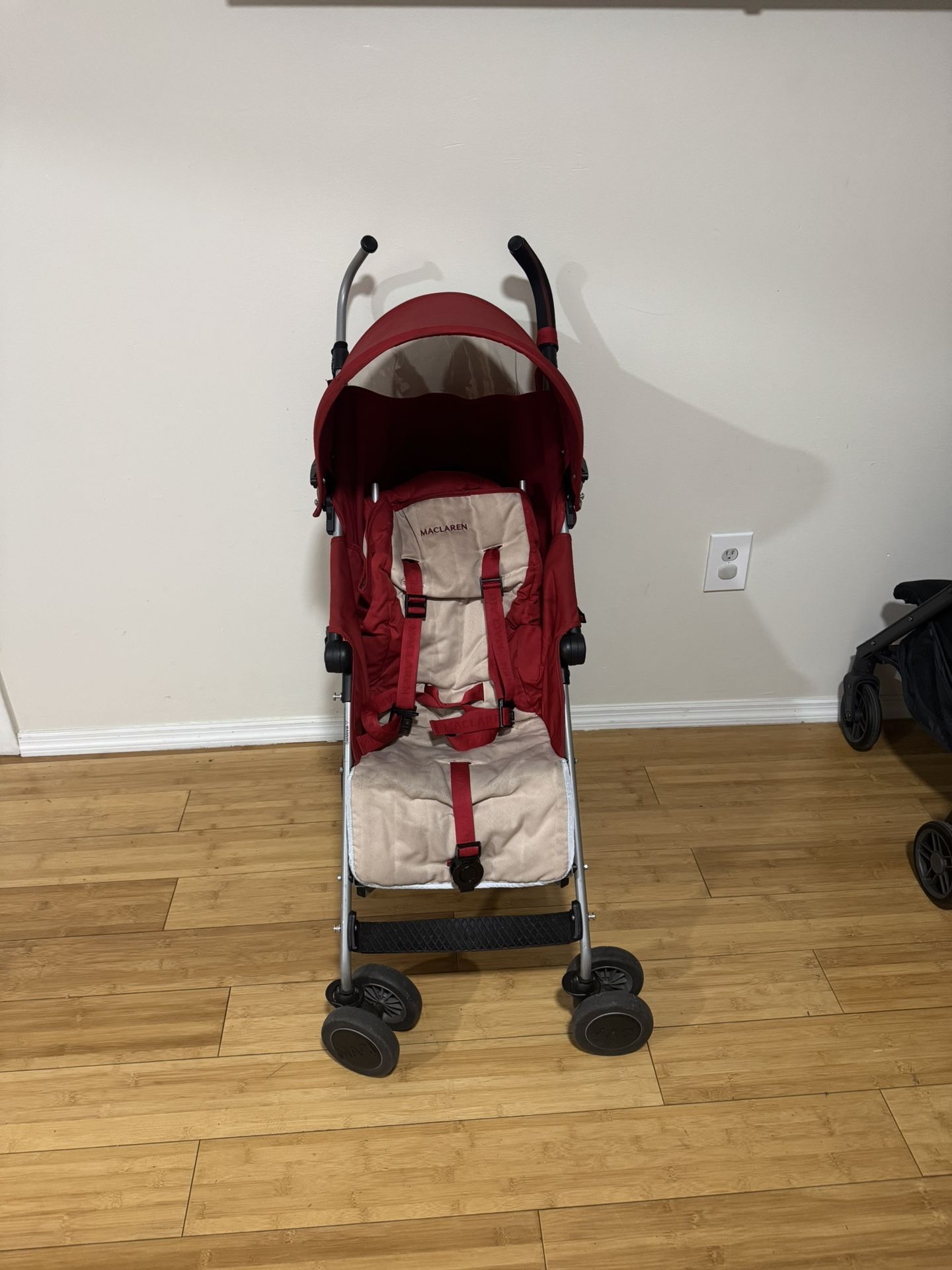 Red Maclaren Stroller 