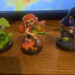 Nintendo Splatoon Amiibo’s