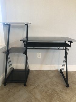 Glass Computer Desk