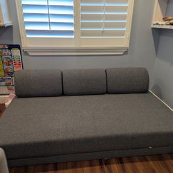 IKEA flotebo Gray fabric sleeper sofa