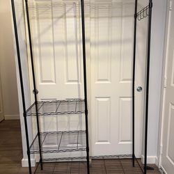 Heavy Duty Rolling Garment Rack/ clothing rack