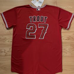 🔥🔥Nike Angels Mike Trout Youth Baseball Jersey