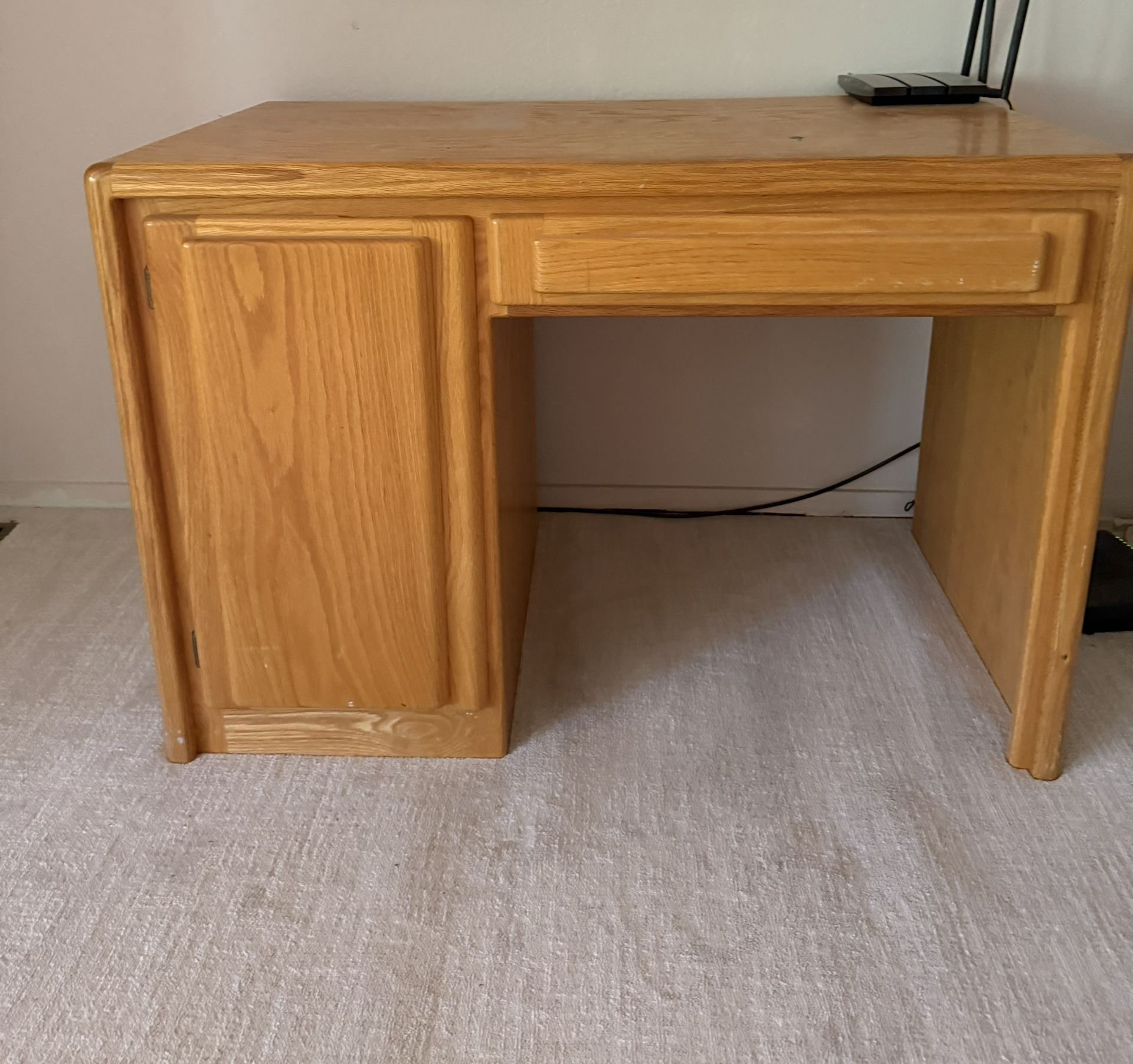 Solid Oak Desk