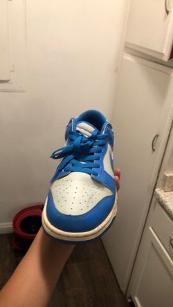 Blue nike dunk detroit blue