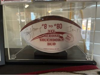 Signed Steve young