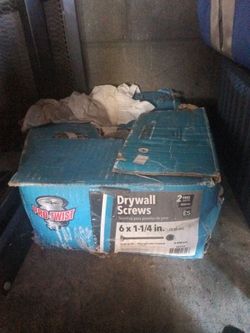 Box of drywall screws