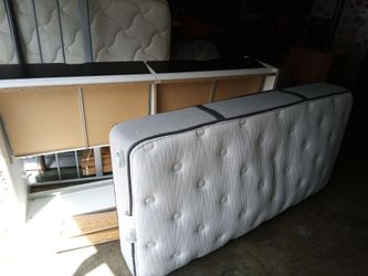Ikea White Twin Bed Frame With Mattress