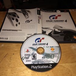 PS2 Game GT Gran Turismo 4 The Real Driving Simulator 