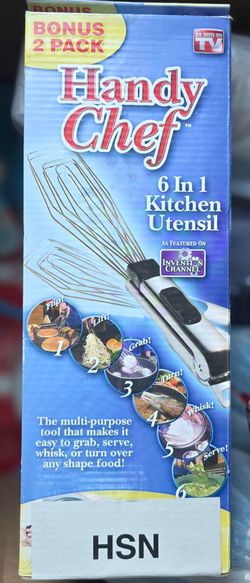 Handy Chef 6-in-1 Kitchen Utensil Bonus 2 Pack