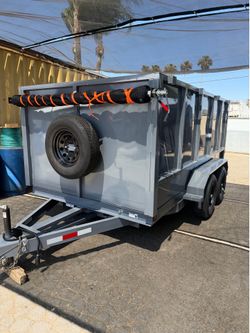 Smooth dump trailer