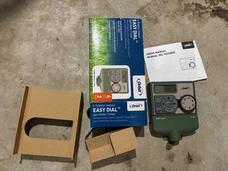 4 station indoor sprinkler timer