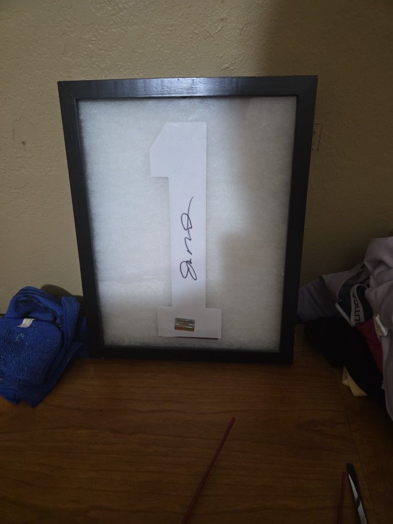 Signed Joe Montana #