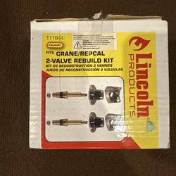 Lincoln Products 2-Valve Rebuild Kit – New, Open Box