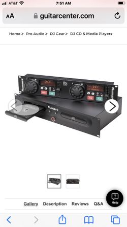 Numark N25 Professional CD Player. 