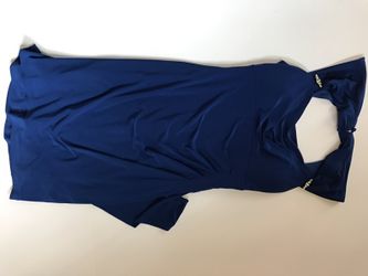Aqua blue cocktail dress