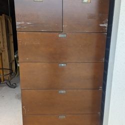 Wood Lateral Cabinet 