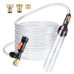 Gravel Vacuum for Aquarium Water Changer Fish Tank