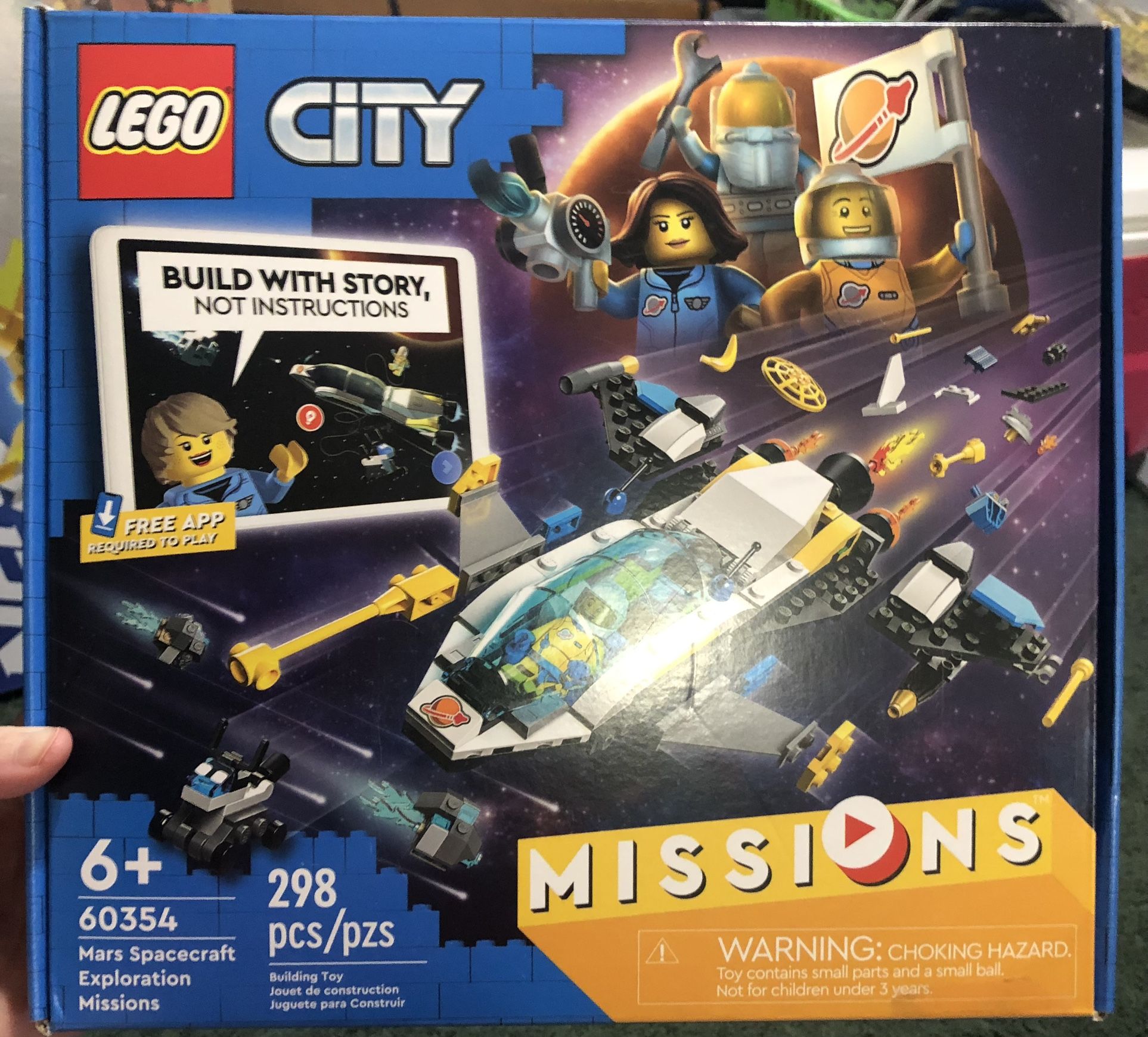 LEGO CITY MISSIONS MARS EXPLORATION MISSIONS NEW IN BOX