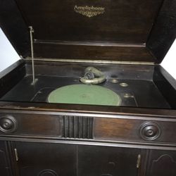 Antique  Record Player. 