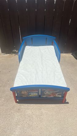 Toddler bed - paw patrol