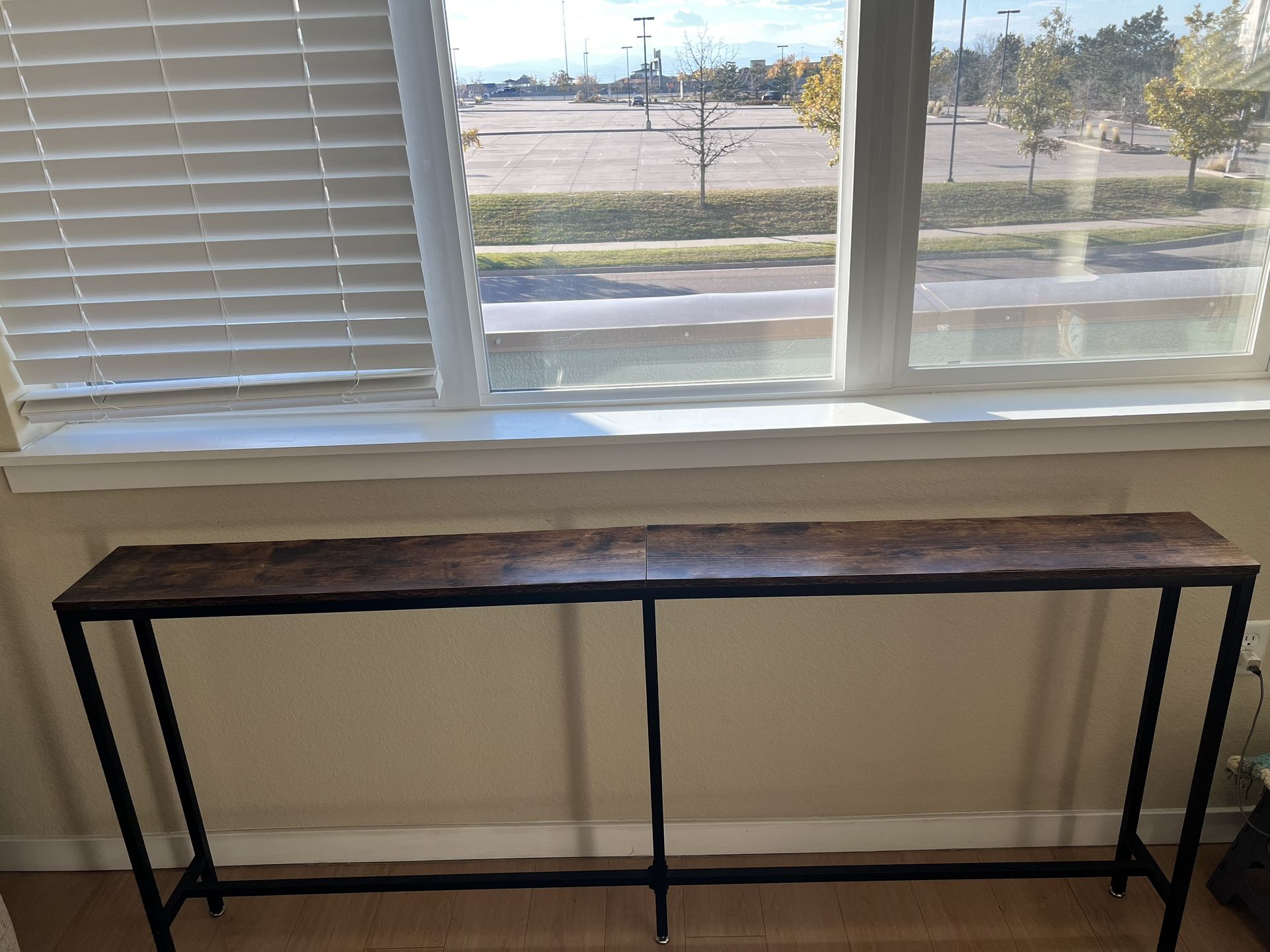 Long Bench Table