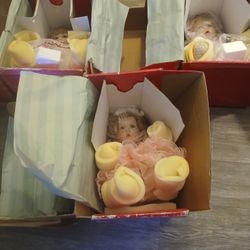 3 Brand New Marrie Osmond Collectible Dolls Lot 