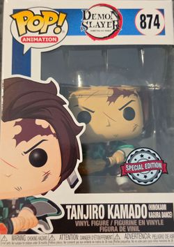 Funko Pop! Demon Slayer Tanjiro Kamado #874 (Special Edition)