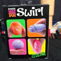 Teenie Nee Doh Swirl Stress Ball Toy