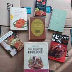 Lots Of 1960s Cook Books