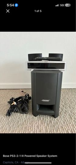 Bose PS3-2-1 III Powered Speaker System